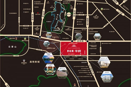 碧桂园华府楼盘火了，看看周边配套设施就知道其价值了