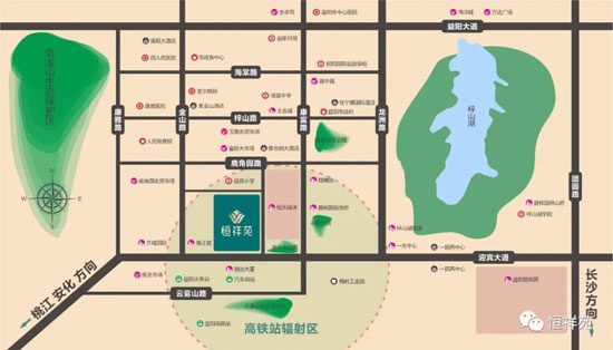 益阳恒祥苑楼盘周围配套分析，优劣一目了然！