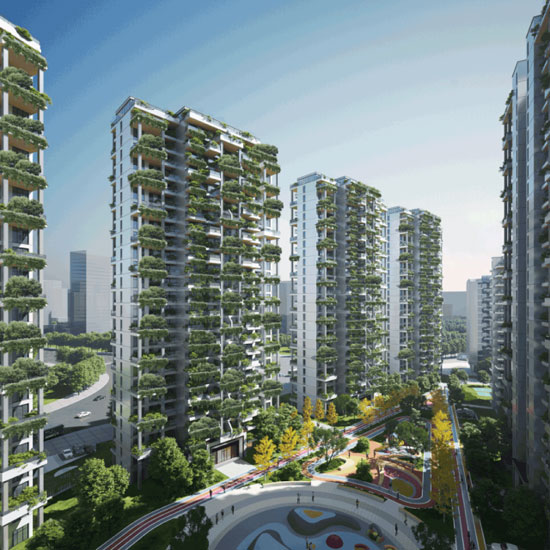 第四代住宅香江城市森林花园楼盘解析