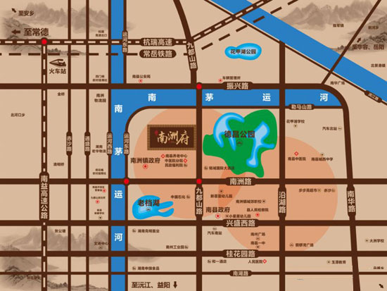 亿都南洲府 | 政中心、公园旁、国风府！